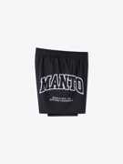 MANTO hybrid fightshorts Varsity - Black